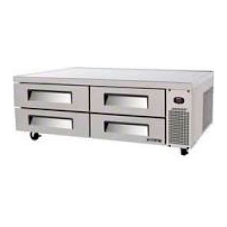 Turbo Air Turbo Air TCBE-72SDR Chef Base Refrigerator - 72"W x 32"D x 20-1/2"H TCBE-72SDR